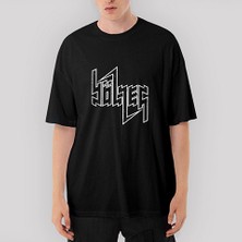 Crows Gate Bolzer Oversize Siyah Tişört