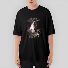 Crows Gate Burzum The Ways Of Yore Oversize Siyah Tişört