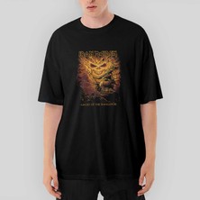 Crows Gate Iron Maiden Ghost Of The Navigator Oversize Siyah Tişört