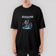 Crows Gate Blind Guardian The Bards Song Oversize Siyah Tişört