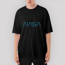 Crows Gate Nasa Lite Oversize Siyah Tişört
