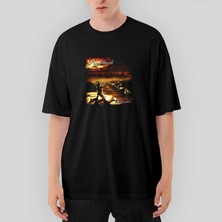 Crows Gate Nightwish Wishmaster Oversize Siyah Tişört