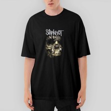 Crows Gate Slipknot Evil Oversize Siyah Tişört