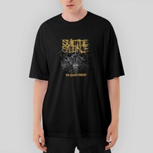Crows Gate Suicide Silence The Black Crown Oversize Siyah Tişört