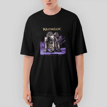 Crows Gate Kamelot Dominion Oversize Siyah Tişört