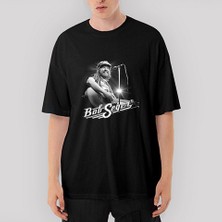 Crows Gate Bob Seger Oversize Siyah Tişört