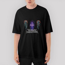 Crows Gate The Black Dahlia Murder Human Body Oversize Siyah Tişört