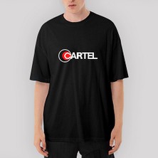 Crows Gate Cartel Oversize Siyah Tişört