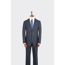 Kadir Büyükkaya Kırlangıç Yaka Iki Düğmeli Erkek Takım ELBISE-KAX1370S