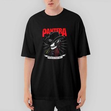 Crows Gate Pantera Cowboys Oversize Siyah Tişört