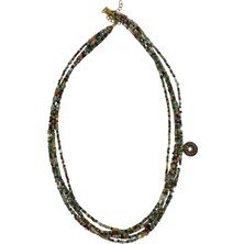 Phuti Kum Boncuğundan Çoklu Kolye