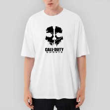 Crows Gate Call Of Black Ghosts Oversize Beyaz Tişört