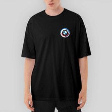Crows Gate Bmw New Logo 2023 Black Oversize Siyah Tişört