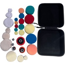 Virtues Tools 29 Pcs Mini Polisher Set M14 Matkap Aparatlı