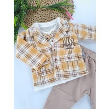 Bonboner Kids Erkek Bebek / Çocuk Ceket Body Pantolon Papyonlu Üçlü Takım