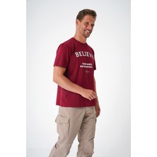 Canik Believe T-Shirt By Ertan Balaban Bordo - Xxl