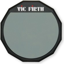 Vic Firth Vıcfırth PAD12 12" Tek Taraflı Çalışma Padı, Yumuşak Lastik (Soft