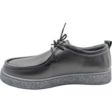 Çiğdem Kundura Ferrowalk Erkek  Deri Günlük Casual Ayakkabı - Ferrowalk - Siyah - 44