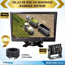 Traktör Balya Silaj Makinası Kamera Sistemi Ahd 1080P Full Hd