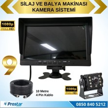Traktör Balya Silaj Makinası Kamera Sistemi Ahd 1080P Full Hd