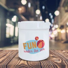 Fun Under The Sun Baskılı Küllük Kül Tablası- KL263