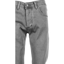 V538 Erkek Slim Likralı Jean Pantolon Tom Gri