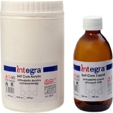 Integra Ortodonti Akrilik Diş Fakültesi Öğrencileri & Tüm Tamir Işlem, Için Akrilik 80 Gr+50 ml