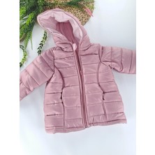 Kız Çocuk Şişme Mont Premium Kalite