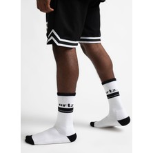 Arteziahn Retro Black - White Siyah - Beyaz Lifestyle & Spor Havlu Taban Organik Çorap