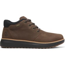 Timberland Deri Kahve Erkek Günlük Ayakkabı Hudson Road Mıd Lace Up Gtx Chukka