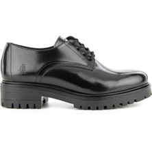 Hush Puppies Deri Siyah Kadın Günlük Ayakkabı 725027-430