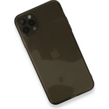 FUJİMAX Apple iPhone 11 Pro Max Kılıf Darbelere Karşı Korunaklı Şeffaf Yüzey Fly Lens Silikon Kapak