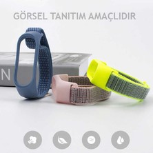Tasopay Xiaomi Mi Band 6 Uyumlu Akıllı Saat Için Kordon Hasır Özel Örgü Tasarım Kopmayan Kırılmayan ve Terletmeyen Cord Kordon ( Kordon )