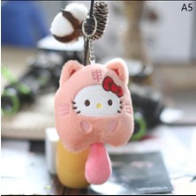 NB Market Hello Kitty 12 cm Anahtarlık Çanta Süsü Peluş Oyuncak Sanrio Mymelody Cartoon Karikatür Peluş