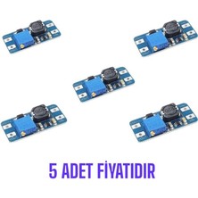 Robo Dünya MT3608 Ayarlanabilir Voltaj Yükseltici Kart - 5 Adet