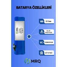 MRQ Dreame L10 Pro Robot Süpürge Bataryası (Orijinal Kapasite) 5200MAH Batarya