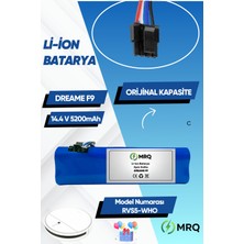 MRQ Dreame F9 Robot Süpürge Bataryası (Orijinal Kapasite) 5200MAH Batarya