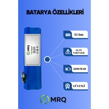 MRQ Dreame F9 Robot Süpürge Bataryası (Orijinal Kapasite) 5200MAH Batarya