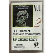 Beethoven Vol 2 The Nine Symphonies Kaset (Dönem Foot Print Stüdyo Baskı Kaset)