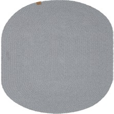 Eko Halı Soraya  Ptn  18  Grey  Oval  Jüt  Görünümlü  Halı