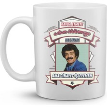 Yeşil Çam Klasikleri Baskılı Kupa Bardak ‘’ Kavga Etmeye Hazırım ’’