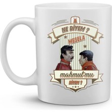 Yeşil Çam Klasikleri Baskılı Kupa Bardak ‘’ Ne Diyem? Mesela Mahmut Mu Diyem?’’ -2