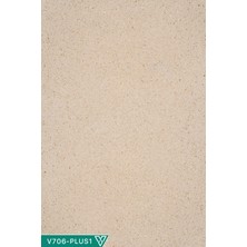 Isı ve Ses Yalıtımlı Sürülen Altın Mineral Taşlı Krem Duvar Kağıdı - V706-PLUS1-5KG-16,5M²