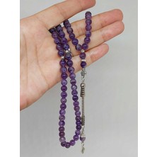 Yaşam Tohumu Ametist Taşı 99LUK Tesbih 6mm (1258)