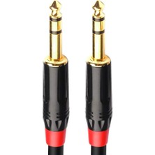 YKA 6.3 mm Trs Stereo Erkek Kablo 50 cm