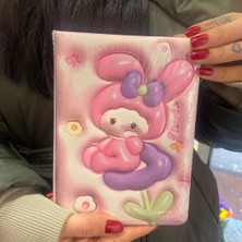 Çılgıntrend Sanrio Kuromi Yumuşak Kapaklı Pofidik Defter Hatıra Defteri