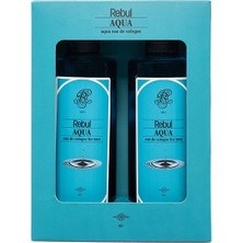 Rebul Aqua Edc Kolonya 250 ml 2 Li Set