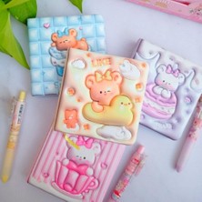 Çılgıntrend Kawaii Ayıcık Yumuşak Kapaklı Pofidik Defter Hatıra Defteri 1 Adet