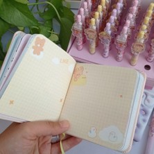 Çılgıntrend Kawaii Ayıcık Yumuşak Kapaklı Pofidik Defter Hatıra Defteri 1 Adet