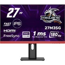 Dexim 27M3SG 27'' 180Hz 1ms (Hdmı+Dp) Freesync Adaptive Sync Full Hd Fast IPS Pivot Gaming Monitör